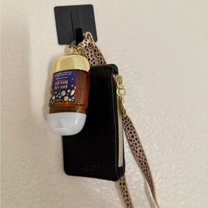 Bath & Body Works wallet w/lanyard (free sanitizer included)